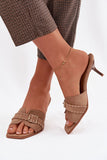  Heeled sandals model 225373 Step in style 