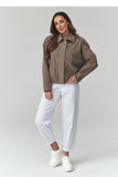  Corduroy jacket model 225690 Makadamia 