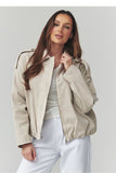  Corduroy jacket model 225692 Makadamia 