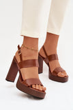  Heel sandals model 226114 Step in style 