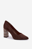  Block heel pumps model 227177 Step in style 