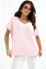 Blouse model 227311 Relevance - pink / one-size-fits-all