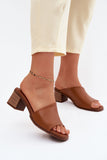  Heeled sandals model 227929 Step in style 