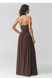  Long dress model 228322 Makadamia 