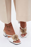  Heeled sandals model 228379 Step in style 