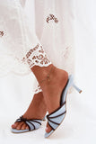  Heeled sandals model 228798 Step in style 
