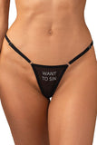  T-backs model 229758 Obsessive 