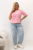  Plus size T-shirt model 230454 Relevance 