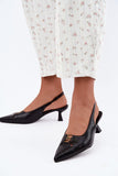  Block heel pumps model 230718 Step in style 