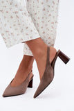  Block heel pumps model 230729 Step in style 