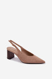  Block heel pumps model 230730 Step in style 