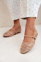 Ballet flats model 230768 Step in style - beige / 36