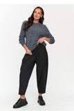  Women trousers model 230861 Makadamia 