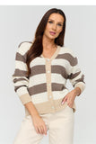  Cardigan model 232004 Makadamia 