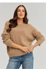 Jumper model 232011 Makadamia - brown / one-size-fits-all