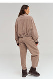  Corduroy jacket model 232012 Makadamia 