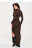  Long dress model 232018 Makadamia 