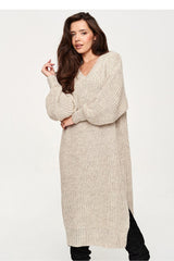 Daydress model 232048 Makadamia - beige / one-size-fits-all