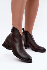 Boots model 232076 Step in style - brown / 36