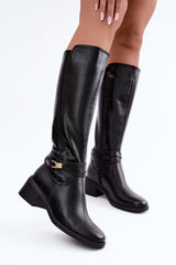 Heel boots model 232092 Step in style - black / 36