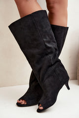 Heel boots model 232102 Step in style - black / 36