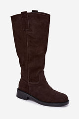 Thigh-Hight Boots model 232109 Step in style - brown / 36