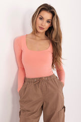 Blouse model 232203 Rue Paris - pink / S/M