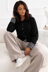 Cardigan model 232279 Factory Price - black / S/M