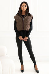 Gilet model 232283 Factory Price - brown / one-size-fits-all