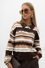 Jumper model 232291 Factory Price - brown / one-size-fits-all
