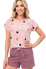 Pyjama model 232319 Donna - pink / s
