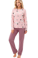 Pyjama model 232320 Donna - pink / s