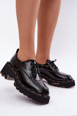 Heeled low shoes model 232336 Step in style - black / 36