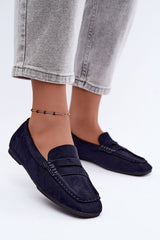 Mocassin model 232342 Step in style - navy blue / 36