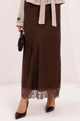 Skirt model 232381 Italy Moda - brown / one-size-fits-all