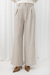 Women trousers model 232408 Italy Moda - beige / M/L