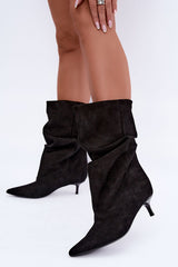 Heel boots model 232445 Step in style - black / 36