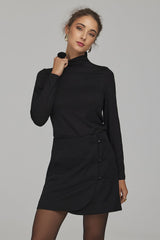 Short skirt model 232497 Nife - black / 36