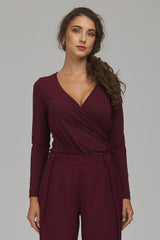 Blouse model 232505 Nife - red / 36