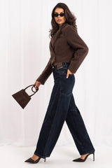 Jeans model 232763 Italy Moda - navy blue / XS