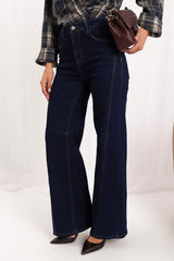 Jeans model 232764 Italy Moda - navy blue / s