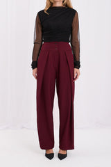 Women trousers model 232767 Italy Moda - red / one-size-fits-all