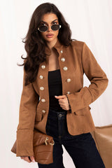 Jacket model 232776 Italy Moda - brown / one-size-fits-all