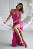  Long dress model 232794 Bicotone 