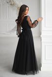  Long dress model 232800 Bicotone 