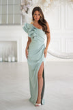  Long dress model 232802 Bicotone 