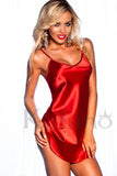 Elegant Satin Chemise for Alluring Summer Nights