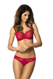 Floral Embroidered Soft Bra with Chic Bow Detail