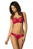 Floral Embroidered Soft Bra with Chic Bow Detail