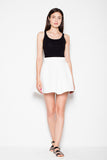 Chic Flared Knit Skirt for Effortless Style